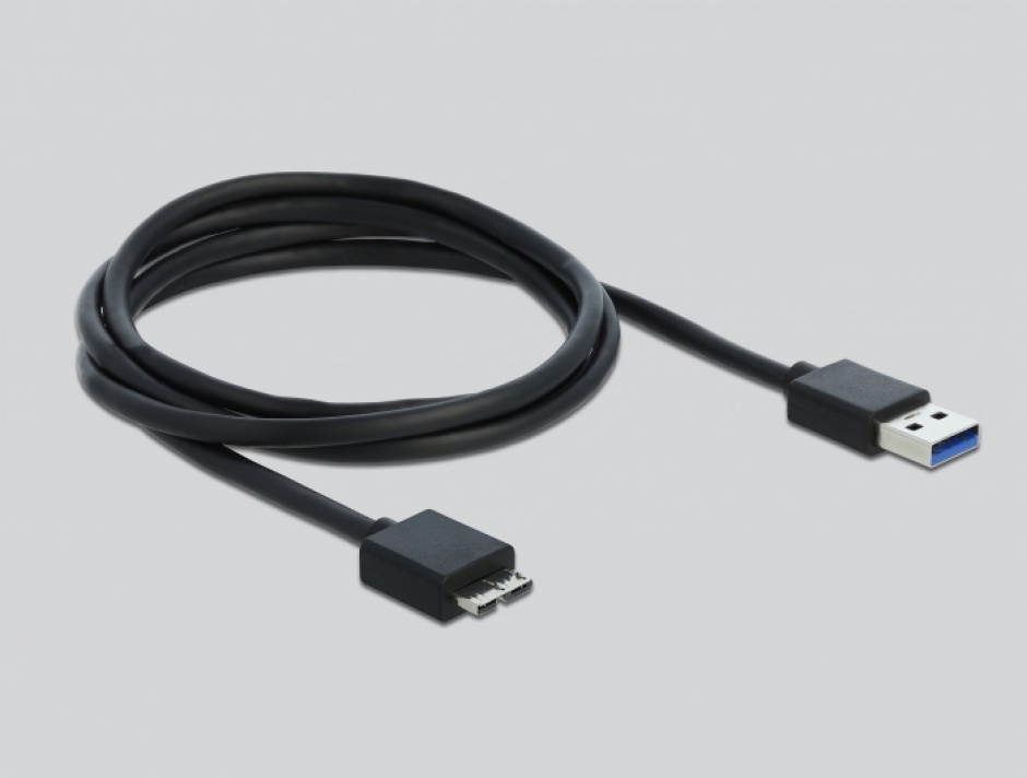 Imagine HUB cu 4 x USB 3.0-A alimentare USB Transparent, Delock 64087